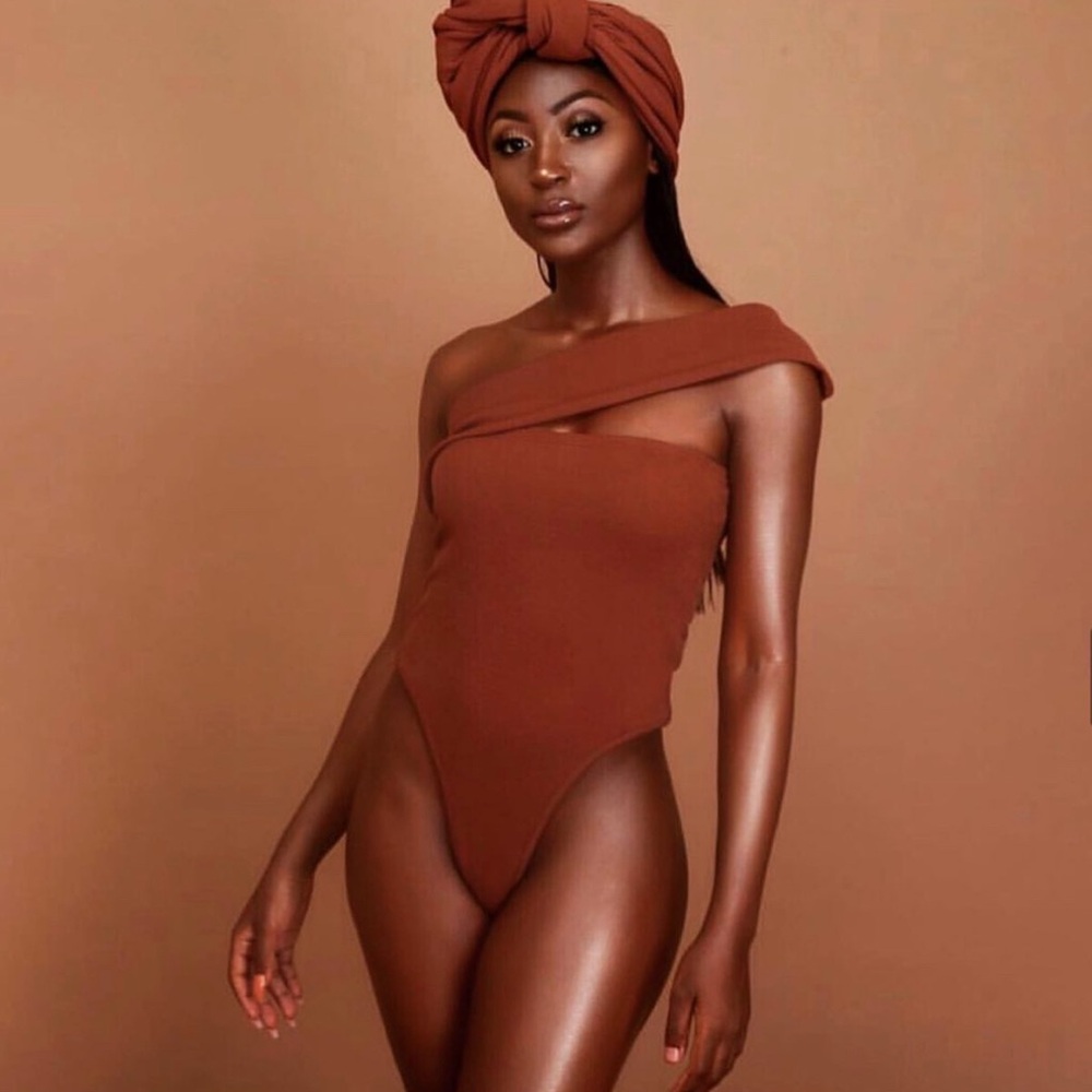 NWT Sincerely Nude Kenya bodysuit